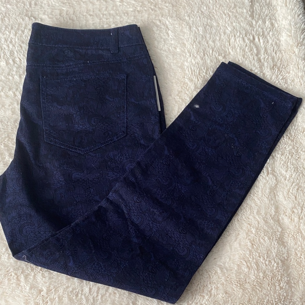 🍄Kenneth Cole Reaction Dark Blue Skinny Jeans
